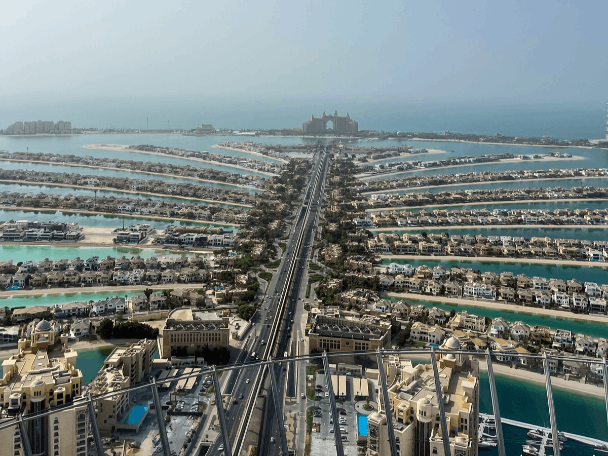 Palmový ostrov Palm Jumeirah